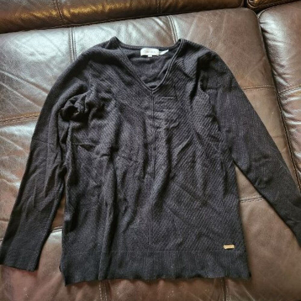 Black Calvin Klein sweater
